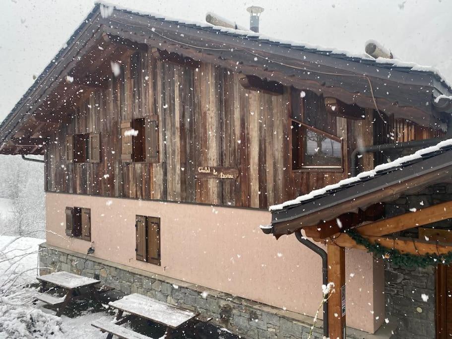 Chalet 6 Chambres A 3 Min Des Pistes Des 3 Vallees St Martin De Belleville Saint-Martin-de-Belleville Eksteriør billede